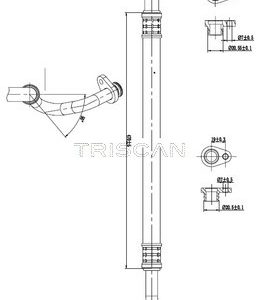 Conducta presiune variabila aer conditionat TRISCAN 9010 28028 – CITROEN | AutoRival