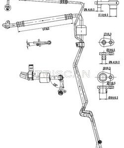 Conducta presiune variabila aer conditionat TRISCAN 9010 28063 – CITROEN | AutoRival