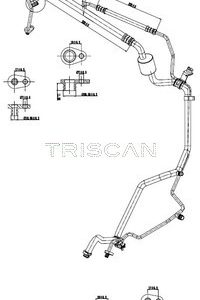 Conducta presiune variabila aer conditionat TRISCAN 9010 28089 – CITROEN | AutoRival