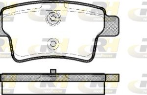 Set placute frana ROADHOUSE 21241.00 – CITROEN | AutoRival