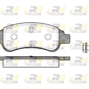 Set placute frana ROADHOUSE 2840.30 – CITROEN | AutoRival