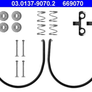 Set accesorii sabot de frana ATE 03.0137-9070.2 – CITROEN | AutoRival