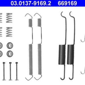 Set accesorii sabot de frana ATE 03.0137-9169.2 – CITROEN | AutoRival