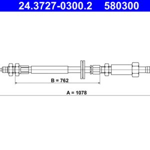 Cablu frana de parcare ATE 24.3727-0300.2 – CITROEN | AutoRival