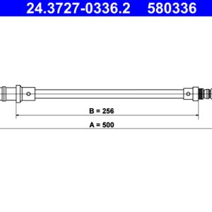 Cablu frana de parcare ATE 24.3727-0336.2 – CITROEN | AutoRival