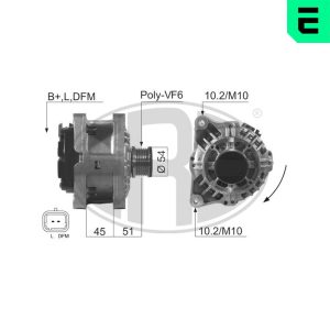 Alternator ERA 210507A – CITROEN | AutoRival