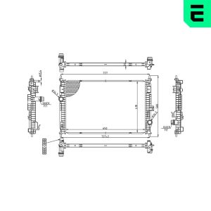 Radiator racire motor ERA 673585 – CITROEN | AutoRival