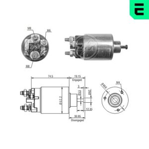 Solenoid electromotor ERA ZM2860 – CITROEN | AutoRival