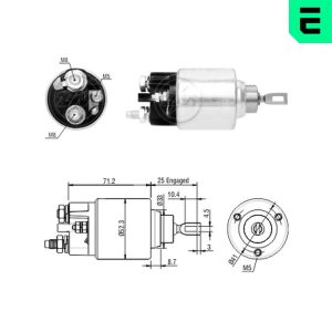 Solenoid electromotor ERA ZM377 – CITROEN | AutoRival
