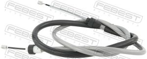 Cablu frana de parcare DACIA DUSTER Autoutilitara/SUV 1.6 SCe 115 4x4 benzina 115 cai FEBEST 02100-D10