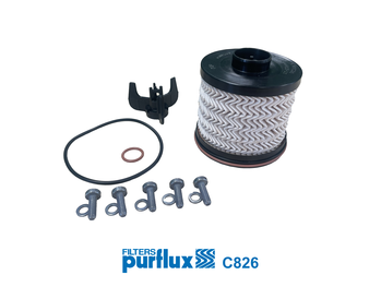 Filtru combustibil DACIA DUSTER (HM_) 1.5 dCi 90 (HMAA) diesel 90 cai PURFLUX C826