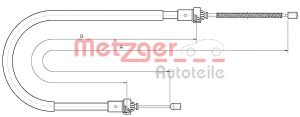 Cablu frana de parcare DACIA DUSTER (HS_) 1.5 dCi diesel 86 cai METZGER 10.6894