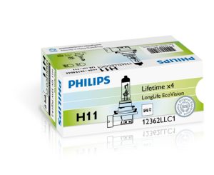 Bec far faza lunga DACIA DUSTER Autoutilitara/SUV 1.6 16V Hi-Flex Benzina/Etanol 105 cai PHILIPS 12362LLECOC1
