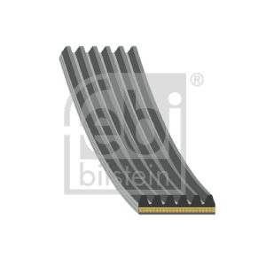 Curea transmisie cu caneluri DACIA DUSTER (HS_) 1.6 16V Hi-Flex Benzina/Etanol 105 cai FEBI BILSTEIN 182869