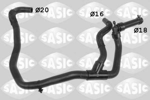 Furtun radiator DACIA DUSTER (HM_) 1.5 dCi 115 4x4 diesel 114 cai SASIC 3404212