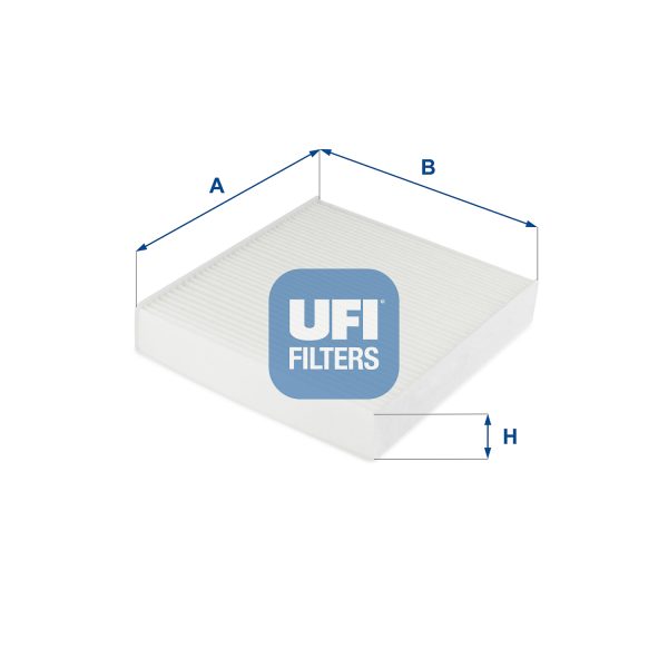 Filtru polen DACIA DUSTER (HM_) 1.0 TCe 90 benzina 91 cai UFI 53.256.00