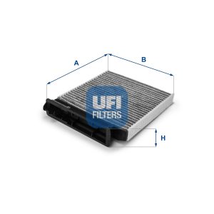Filtru polen DACIA DUSTER Autoutilitara/SUV 1.6 SCe 115 4x4 benzina 115 cai UFI 54.232.00