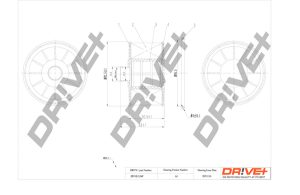 Filtru ulei DACIA DUSTER (HM_) 1.0 TCe 90 benzina 91 cai DRIVE DP1110.11.0147