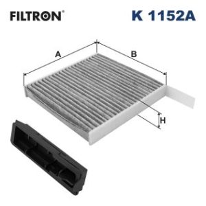 Filtru polen DACIA DUSTER (HS_) 1.5 dCi diesel 86 cai FILTRON K 1152A