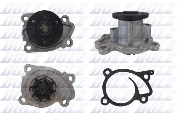 Pompa de apa DACIA DUSTER (HM_) 1.2 TCe 125 (HMMA) benzina 125 cai DOLZ N151