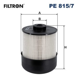 Filtru combustibil DACIA DUSTER (HM_) 1.5 dCi 90 (HMAA) diesel 90 cai FILTRON PE 815/7