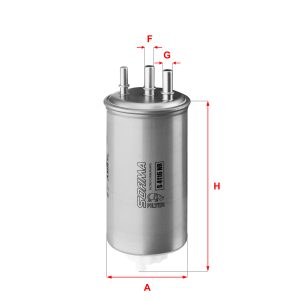 Filtru combustibil DACIA DUSTER (HS_) 1.5 dCi diesel 86 cai SOFIMA S 4116 NR