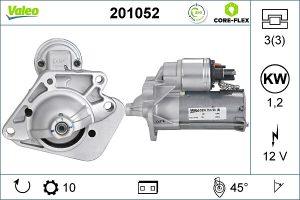 Electromotor DACIA DUSTER Autoutilitara/SUV 1.5 dCi diesel 90 cai VALEO 201052