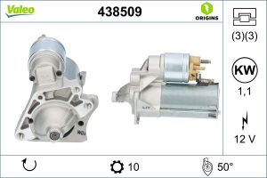 Electromotor DACIA DUSTER (HS_) 1.6 16V 4x4 benzina 105 cai VALEO 438509
