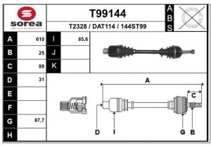 Planetara DACIA DUSTER (HM_) 1.2 TCe 125 4x4 (HMMA) benzina 125 cai EAI T99144