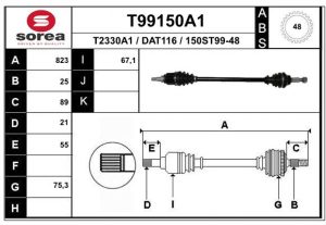 Planetara DACIA DUSTER (HM_) 1.2 TCe 125 4x4 (HMMA) benzina 125 cai EAI T99150A1
