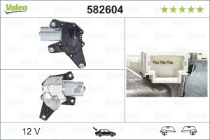 Motor stergator DACIA DUSTER (HM_) 1.2 TCe 125 (HMMA) benzina 125 cai VALEO 582604