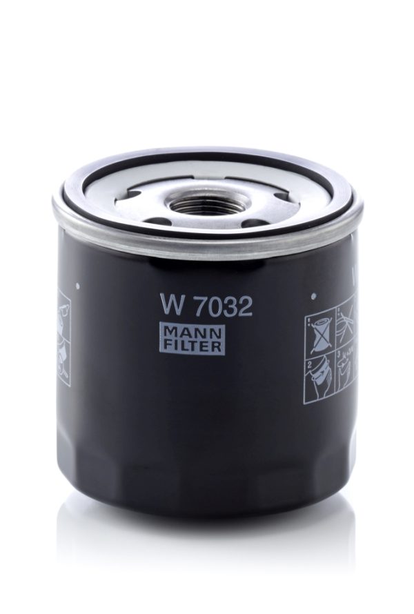 Filtru ulei DACIA DUSTER (HM_) 1.5 dCi 90 (HMAA) diesel 90 cai MANN-FILTER W 7032