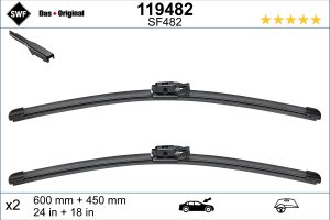 Lamela stergator DACIA DUSTER (HS_) 1.5 dCi diesel 86 cai SWF 119482