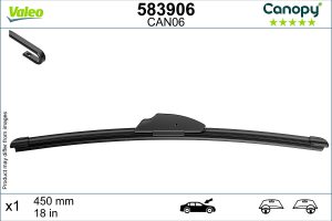 Lamela stergator DACIA DUSTER (HS_) 1.5 dCi (HSAJ) diesel 90 cai VALEO 583906
