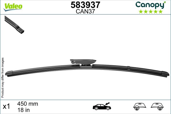 Lamela stergator DACIA DUSTER (HM_) 1.0 TCe 90 benzina 91 cai VALEO 583937