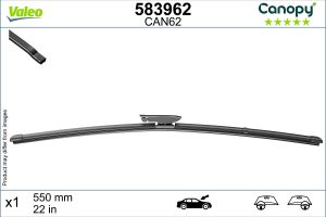 Lamela stergator DACIA DUSTER (HM_) 1.0 TCe 90 benzina 91 cai VALEO 583962