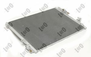 Condensator climatizare DACIA LOGAN MCV (KS_) 1.6 (KS0B, KS0D, KS0F) benzina 87 cai ABAKUS 010-016-0001