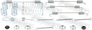 Set accesorii saboti frana parcare DACIA DUSTER (HS_) 1.5 dCi 4x4 diesel 90 cai FEBEST 0204-D10R-KIT
