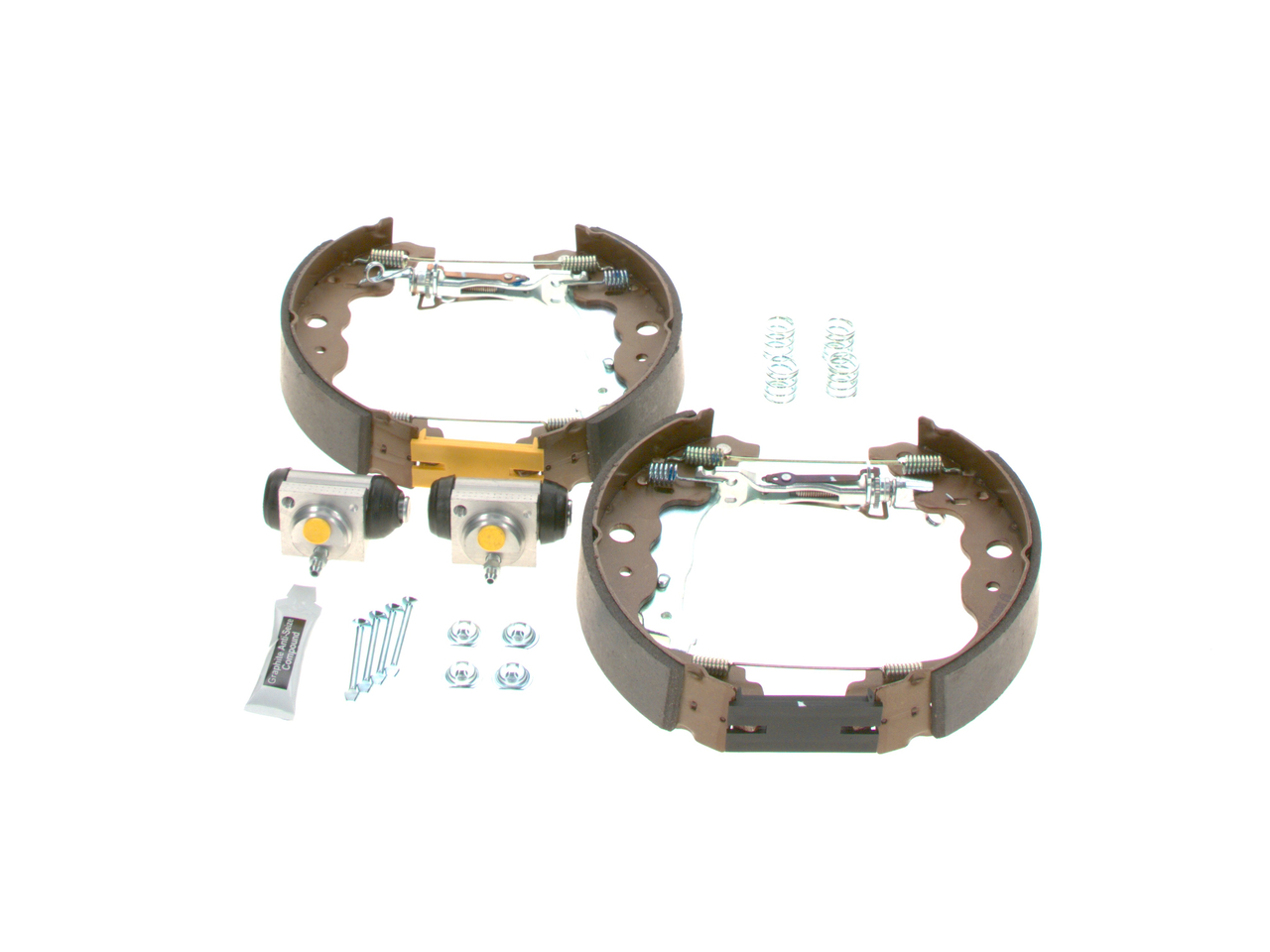 Set saboti frana DACIA LODGY (JS_) 1.6 LPG (JSAV) Benzina/Autogaz (GPL) 102 cai BOSCH 0 204 114 197