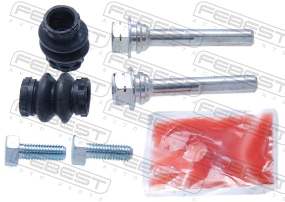 Surub ghidare etrier frana DACIA DUSTER (HM_) 1.5 dCi 110 (HMAB) diesel 109 cai FEBEST 0274-K12EF-KIT