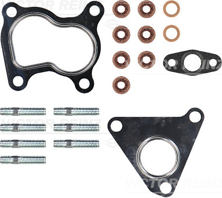 Set montaj turbocompresor DACIA LOGAN MCV (KS_) 1.5 dCi diesel 65 cai VICTOR REINZ 04-10053-01