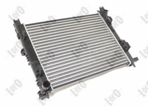 Radiator racire motor DACIA SANDERO II 1.5 dCi 75 / Blue dCi 75 (B8JW, B8M4, B8AH, B8M7, B8M6) diesel 75 cai ABAKUS 042-017-0069