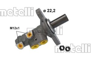 Pompa centrala frana DACIA LODGY (JS_) 1.2 TCe (JSAY, JSM0) benzina 115 cai METELLI 05-1227