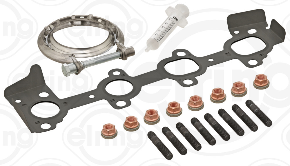 Set montaj turbocompresor DACIA DUSTER (HM_) 1.5 dCi 95 (HMAF) diesel 95 cai ELRING 519.170