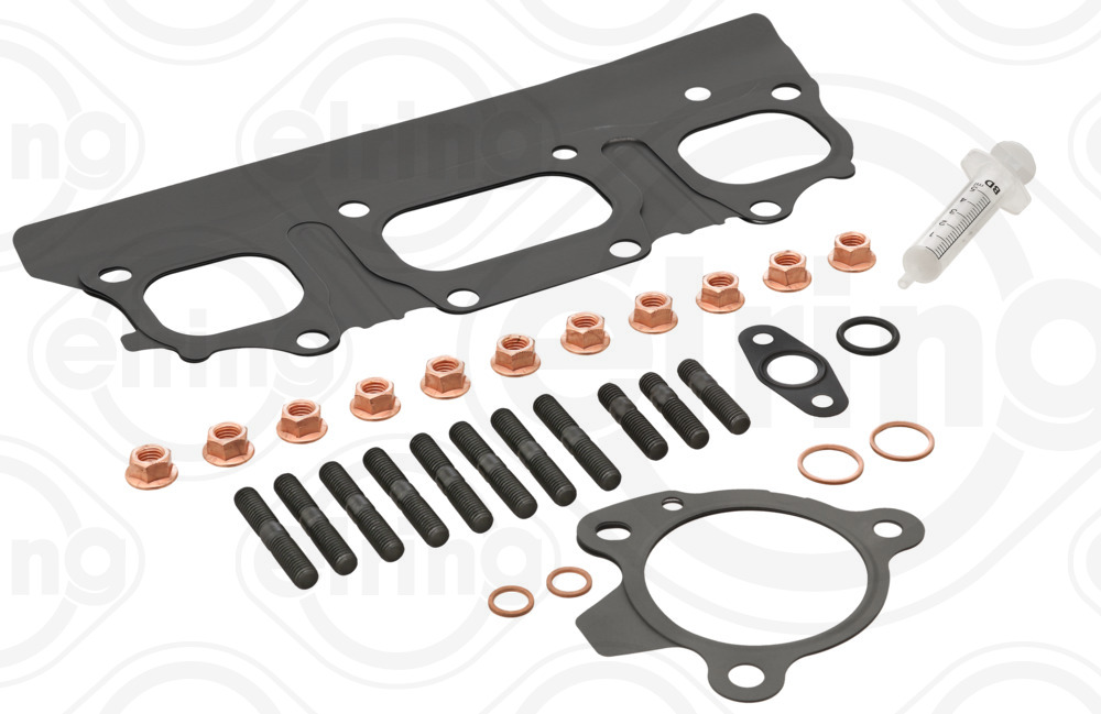 Set montaj turbocompresor DACIA DUSTER (HM_) 1.2 TCe 125 4x4 (HMMA) benzina 125 cai ELRING 794.960