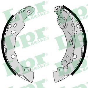 Set saboti frana DACIA LOGAN (LS_) 1.2 16V LPG Benzina/Autogaz (GPL) 75 cai LPR 08630