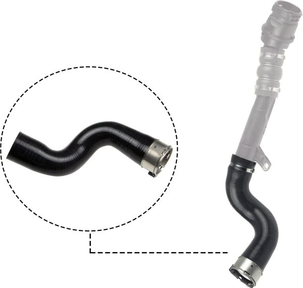 Furtun aer supraalimentare DACIA SANDERO II 1.5 dCi 75 / Blue dCi 75 (B8JW, B8M4, B8AH, B8M7, B8M6) diesel 75 cai GATES 09-0525