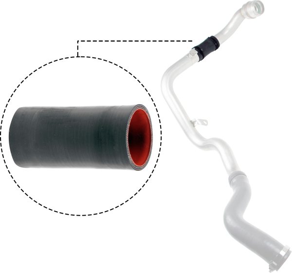 Furtun aer supraalimentare DACIA LOGAN MCV (KS_) 1.5 dCi (KS04) diesel 75 cai GATES 09-1307