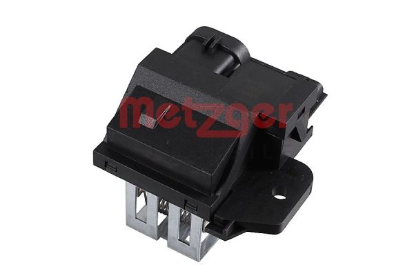 Rezistenta in serie motor electric (ventilator radiator) DACIA SANDERO II 1.5 dCi 75 / Blue dCi 75 (B8JW, B8M4, B8AH, B8M7, B8M6) diesel 75 cai METZGER 0917365
