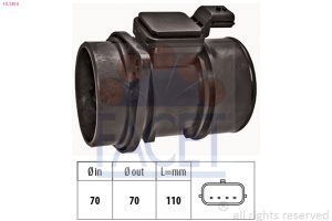 Senzor debit aer DACIA LOGAN (LS_) 1.5 dCi (LS04) diesel 88 cai FACET 10.1454